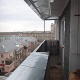 Балконный вынос рамкой